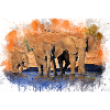 herd of elephants