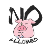No allowed