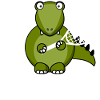 Dinosaur Tennis T-Rex Gift Idea