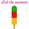 Lick the summer cactus icecream