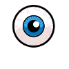 Human eyeball design graphics