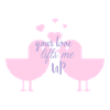ton amour me soulève