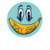 Cadeau de banane Juste sourire