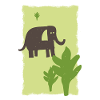 Elefant tegning