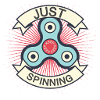 Just keep ..... Fidget Spinner T-Shirt