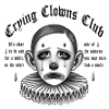 Crying Clowns Club - Black text