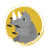 T-shirt rhino body pictures