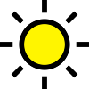 Sun sunny icon weather icon