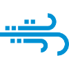 windy, wind, symbol, icon