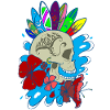 skull and surf