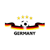Deutschland Fußball Design