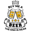 Durstiger Junggeselle Bierkrug