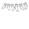 Alte Socke Sockenkranz