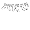 Vieille chaussette de chaussette 25