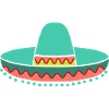 Straw hat Sombrero