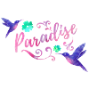 Aquarelle de paradis