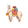 Adventure You Say? Alpaca My Bags - Watercolor