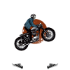 I Am A Biker Dad T Shirt Divertente regalo fresco per papà