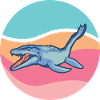 Tylosaurus dinosaur rovdyr af havet