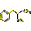 Amphetamine structural formula chemistry