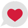 heart bubble