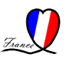 France Heart Souvenir