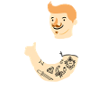 Tattoo Motive - Dad Life - Tattooed Art Ink
