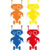 Retro Robots Roboter
