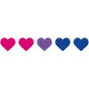 Bi-Heart || LGBT bisexual