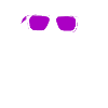 Otter mit Sonnenbrille