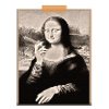 Mona Lisa Modernized Cigarette T-shirt