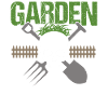 GARDEN GANGSTER Jardinier drôle