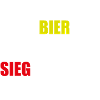 Mit jedem Bier - schwarz