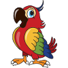 Parrot bird birds