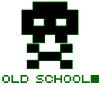 Old School Skull
