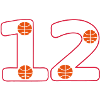 numéro 12 de basketball