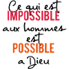 everything is possible to God