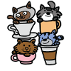 Cats cups