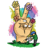 Peace Flower Power