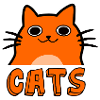 Süße Comic Katze