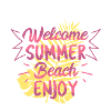 Willkommenes Sommer-Strand-Geschenk-Shirt