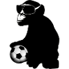 soccer monkey