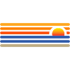 Sunset on the beach