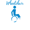 Legend in a wheelchair