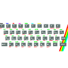 ZX81 (Zed-Ex) Spectrum Keyboard