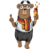 Germany football bear