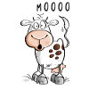 Mooo Kuh Comic - Kühe