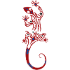 Tribal Lizard