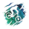 VTT - Mountainbiker Downhill cadeau