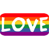 Love Pride Rainbow
